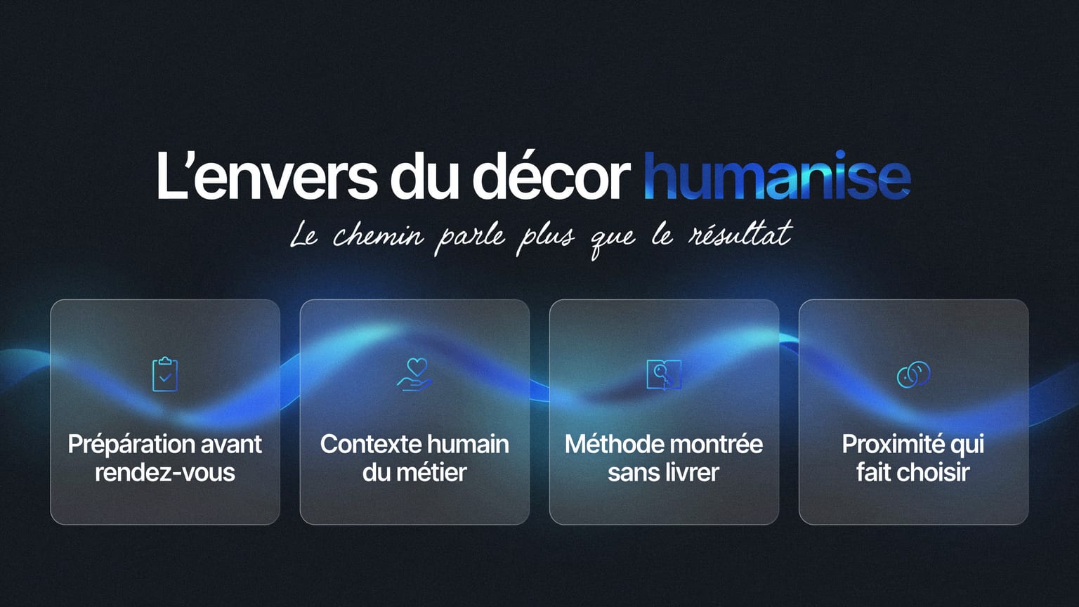 Schéma : L'envers du décor humanise